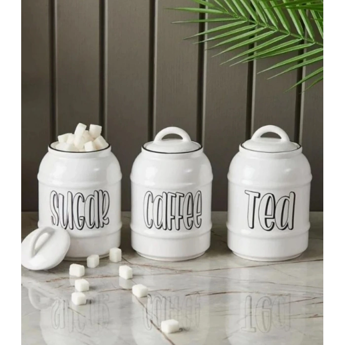 1 litre 3 lü kavanoz