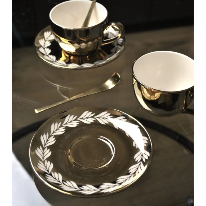 18 parça porselen nescafe fincanı