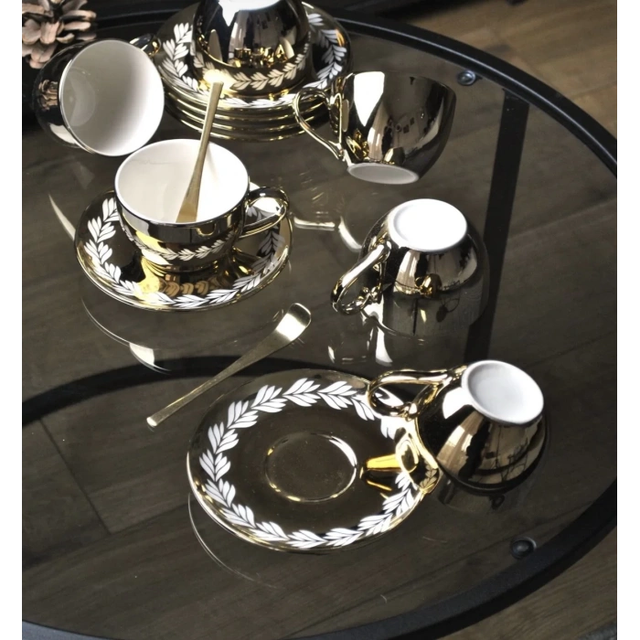 18 parça porselen nescafe fincanı