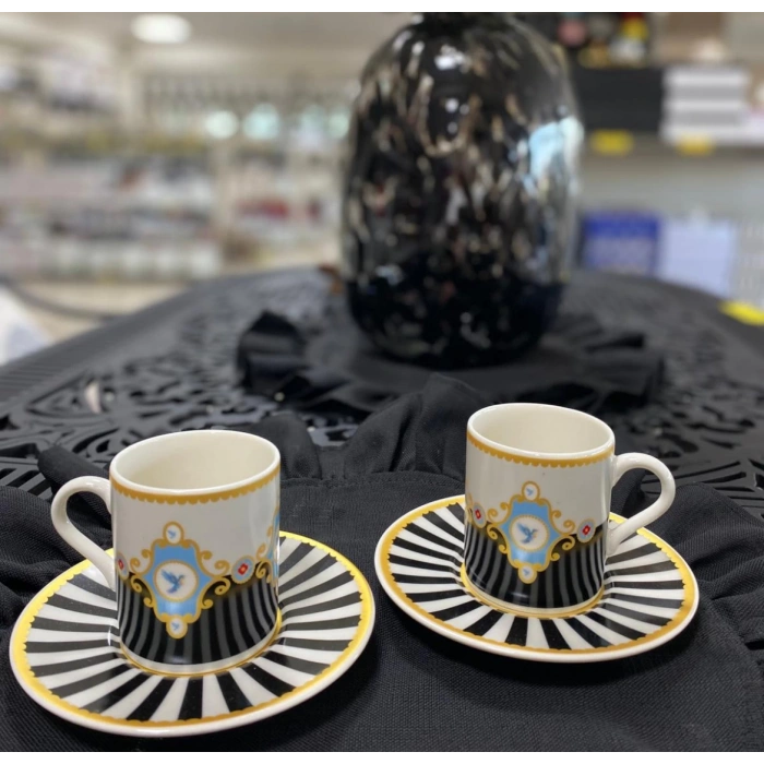 2 Li porselen fincan takımı