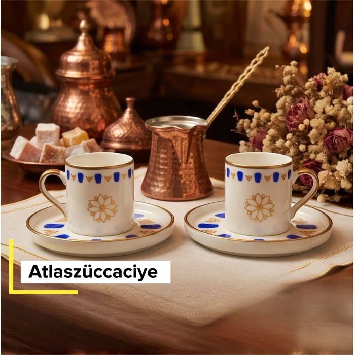 2 Li porselen fincan takımı