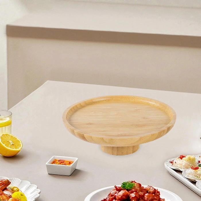 20 cm ayaklı bambu stand