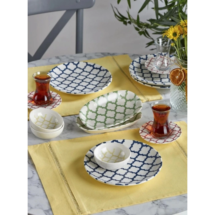 24 parça kahvaltı takımı