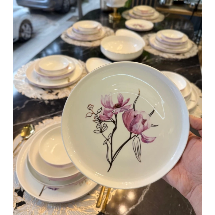 24 parça porselen yemek takımı