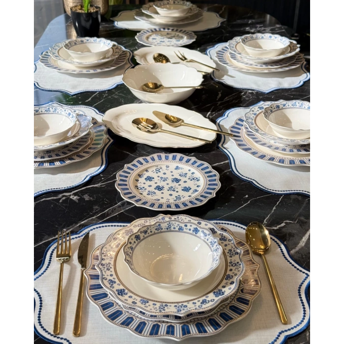 24 parça porselen yemek takımı