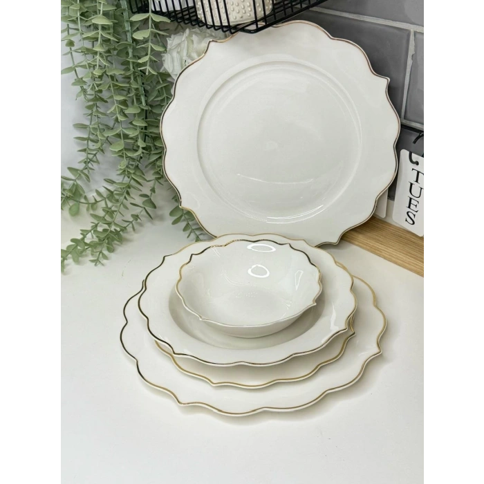 24 parça porselen yemek takımı