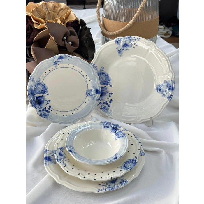 24 parça porselen yemek takımı