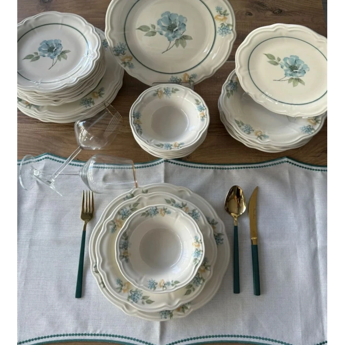 24 parça porselen yemek takımı