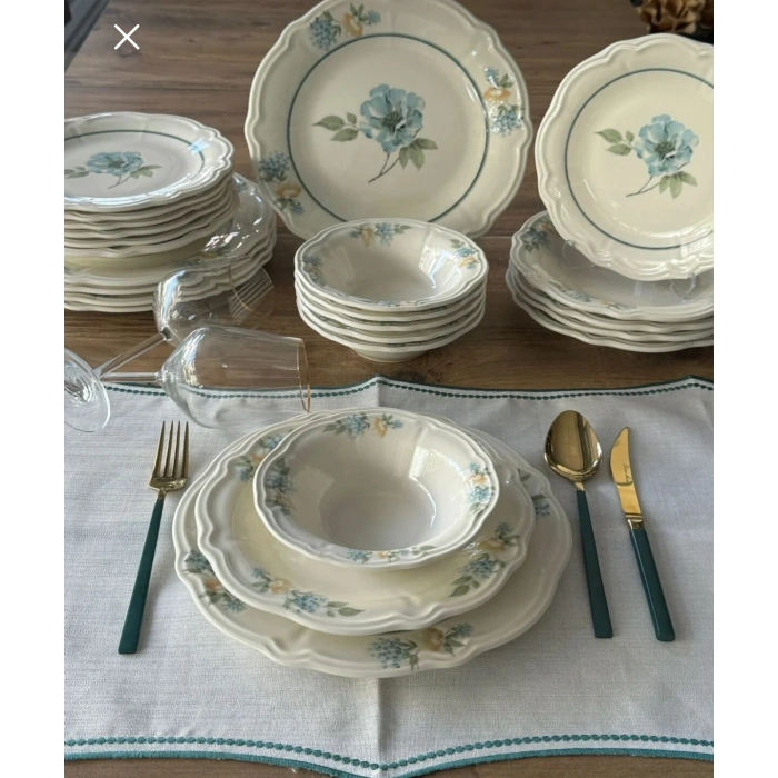 24 parça porselen yemek takımı