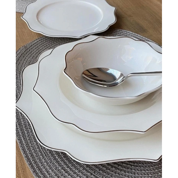 24 parça porselen yemek takımı