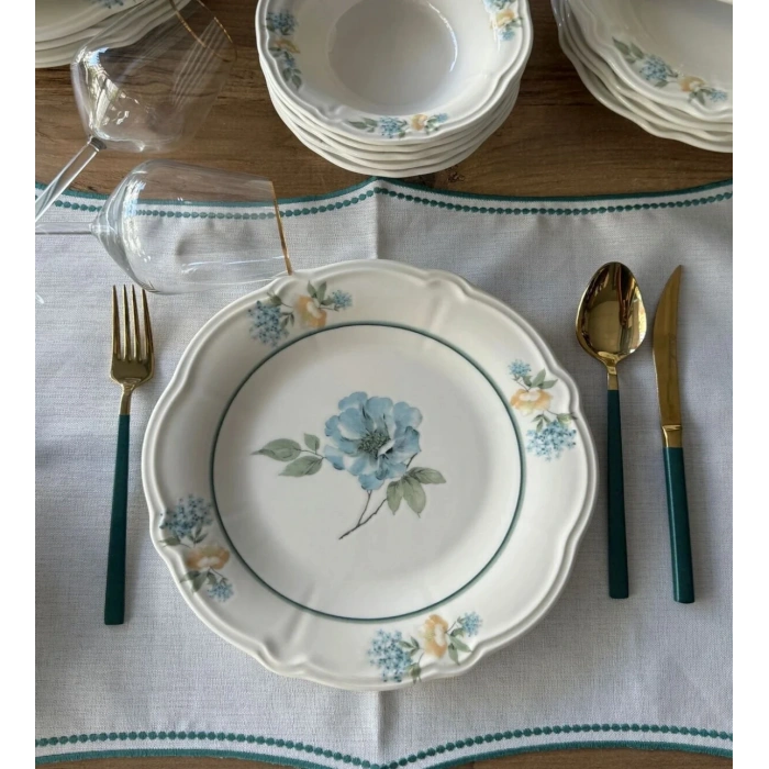 24 parça porselen yemek takımı