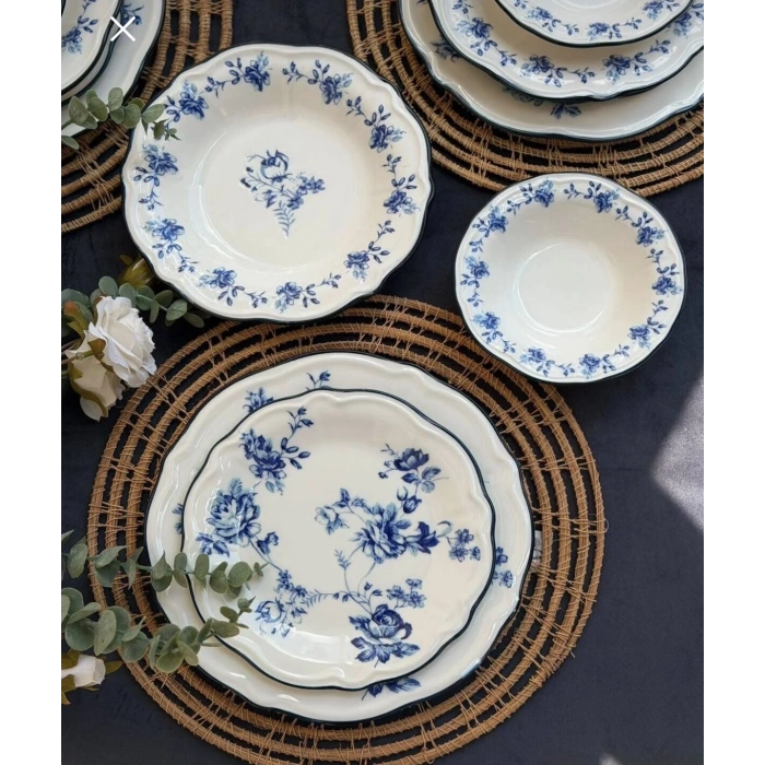 24 parça porselen yemek takımı