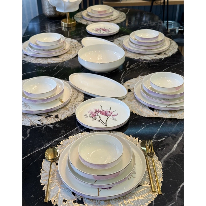 24 parça porselen yemek takımı