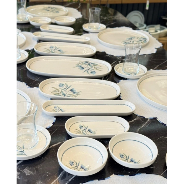 29 parça porselen kahvaltı takımı