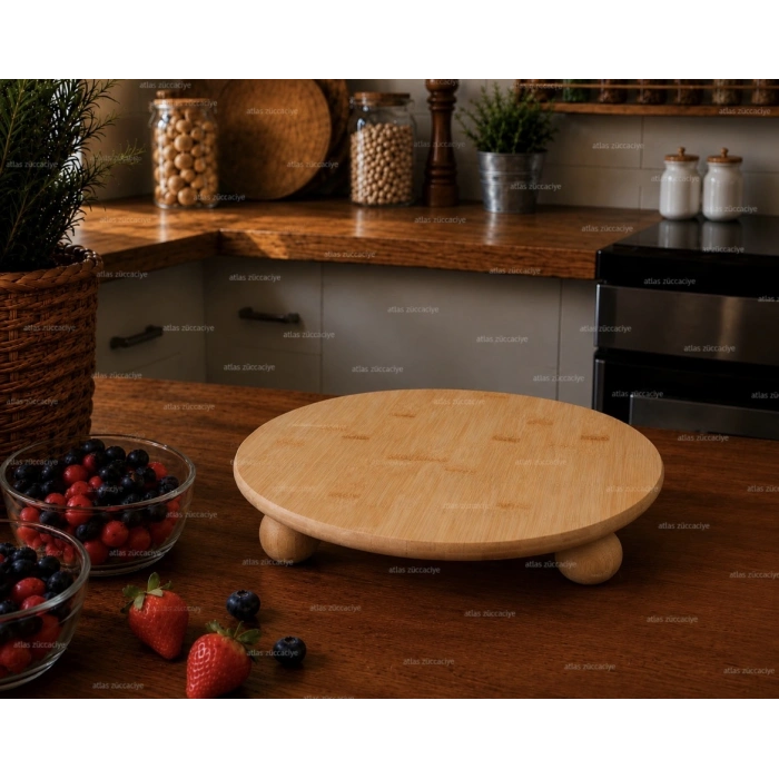 3 ayaklı bambu stand
