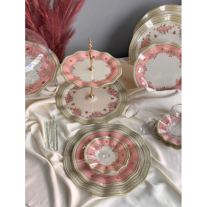 34 parça cam ikram seti