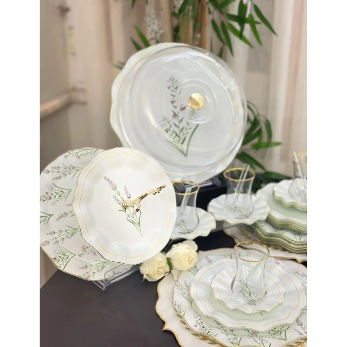 34 parça cam ikram seti