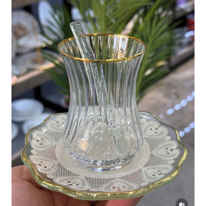 34 parça cam ikram seti