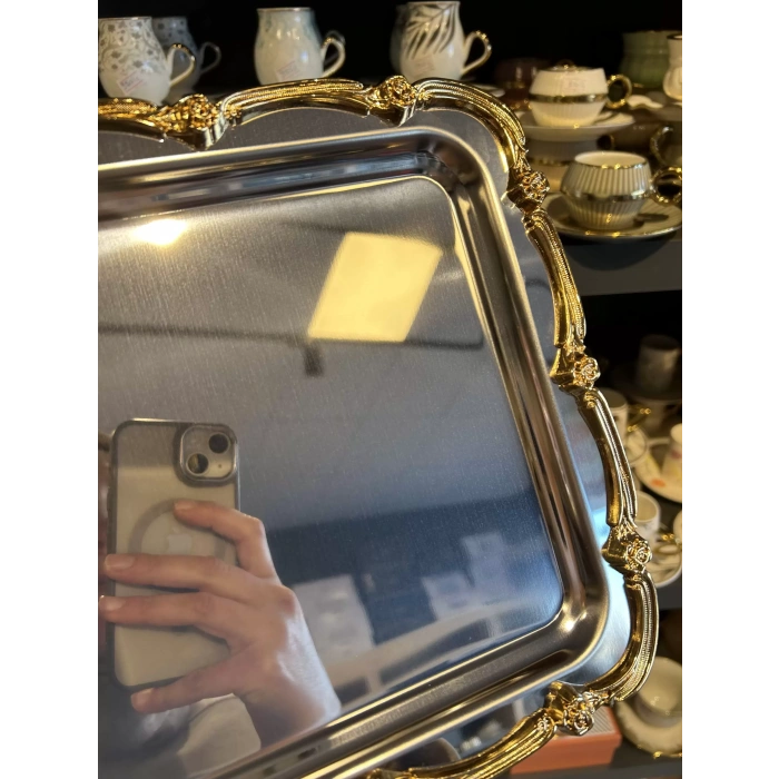 1 adet tek kişilik tepsi