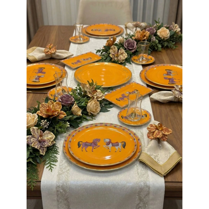 36 parça cam ikram seti