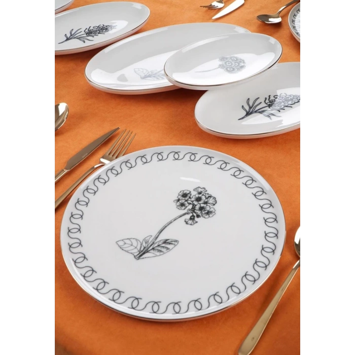 46 parça 12 kişilik yemek takımı