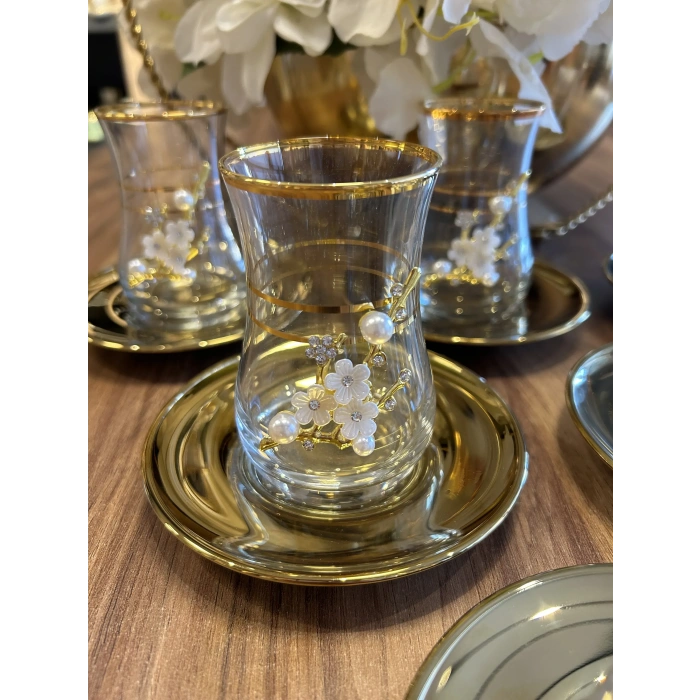 6 kişilik çay seti