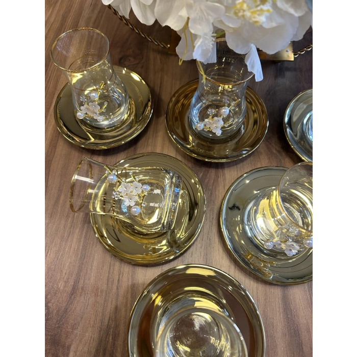 6 kişilik çay seti