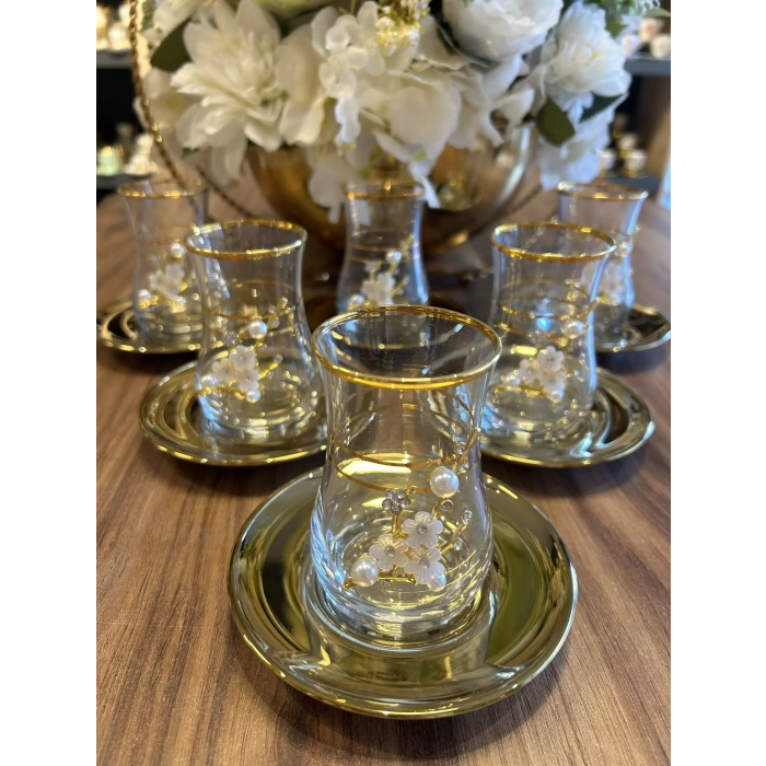 6 kişilik çay seti