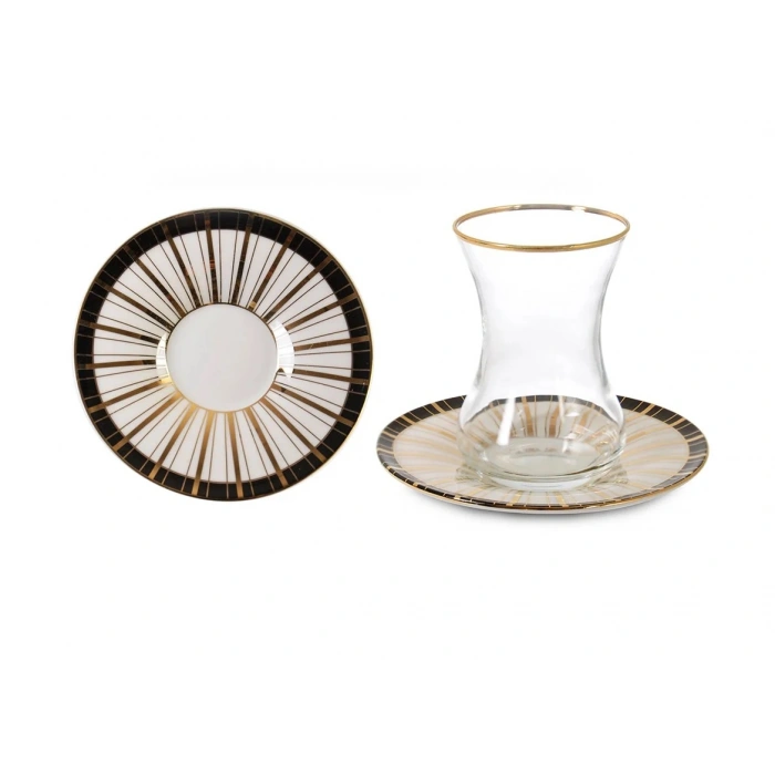 6 kişilik porselen çay takımı