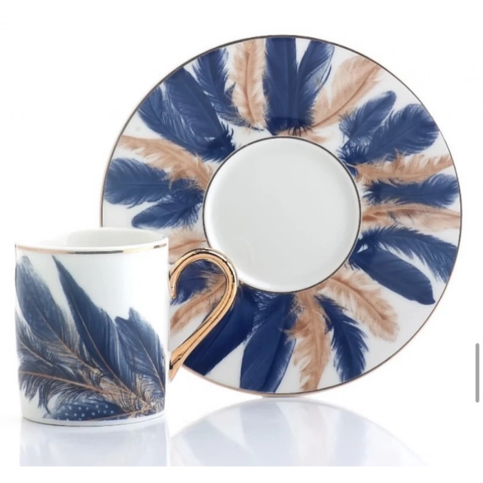 6 kişilik porselen fincan takımı