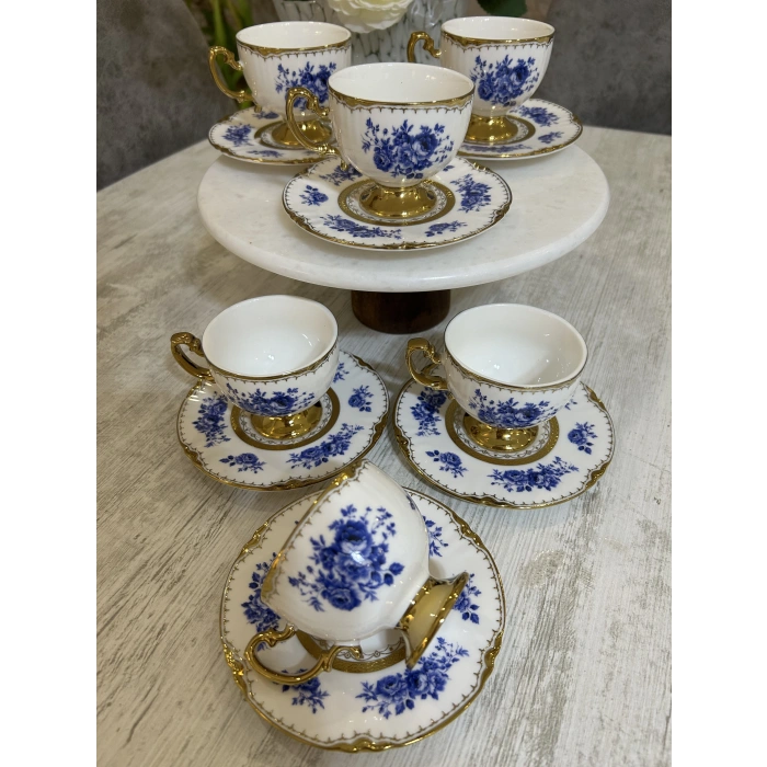 6 kişilik porselen fincan takımı