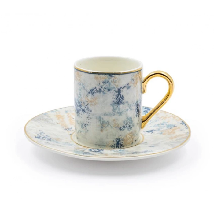 6 kişilik porselen fincan takımı