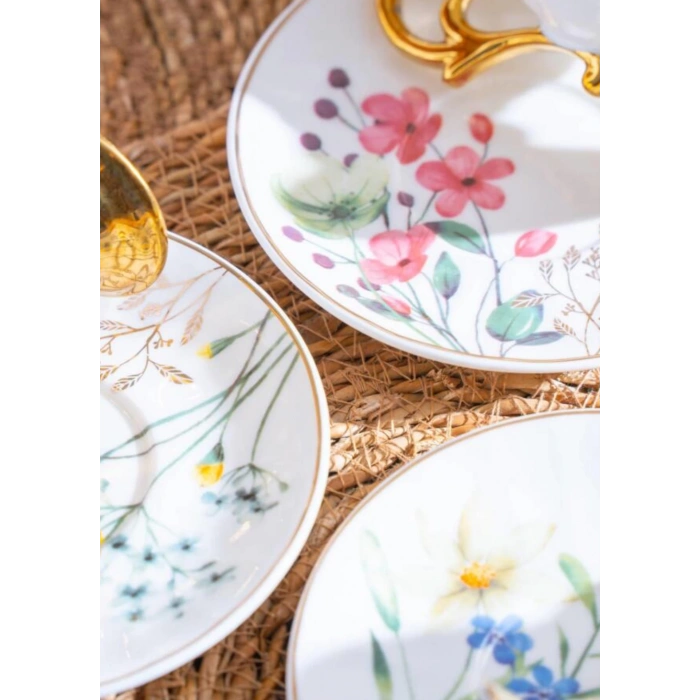 6 kişilik porselen fincan takımı