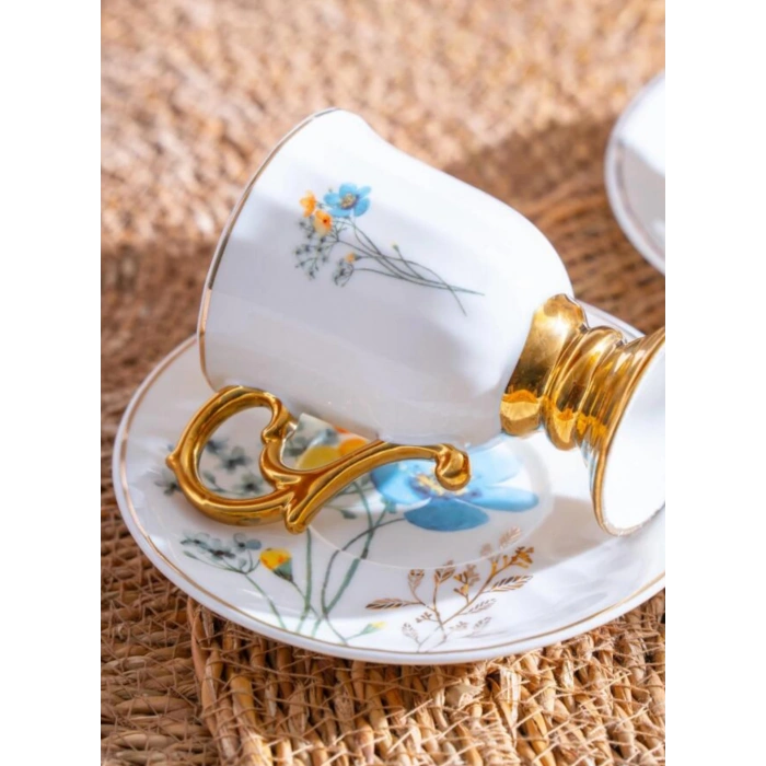 6 kişilik porselen fincan takımı