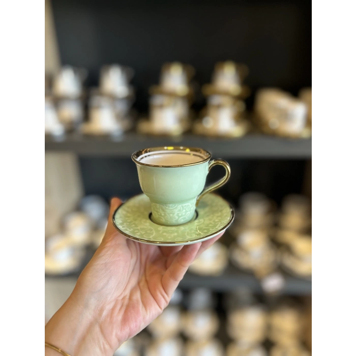 6 kişilik porselen fincan takımı