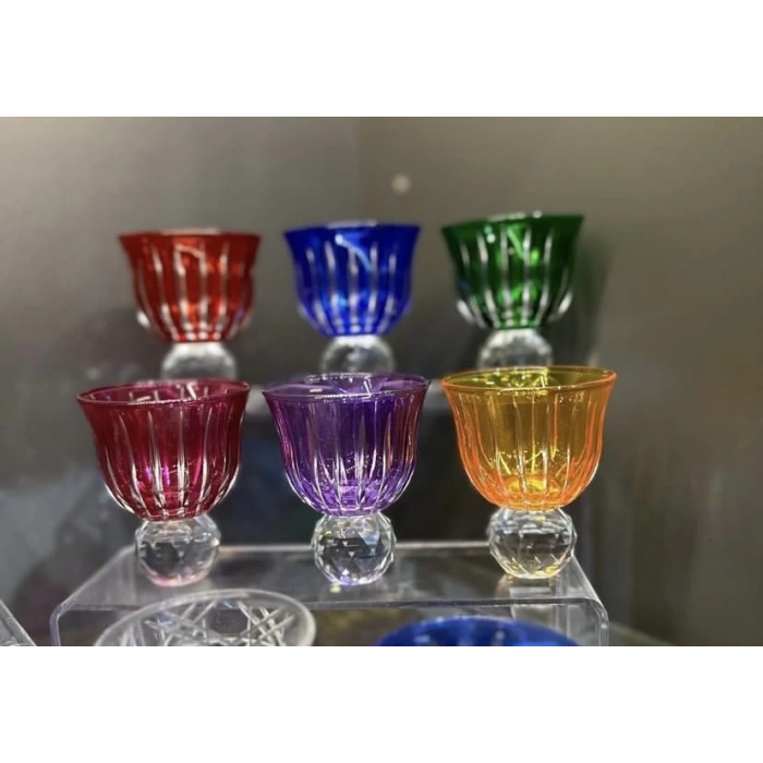 6 lı kristal lokumluk