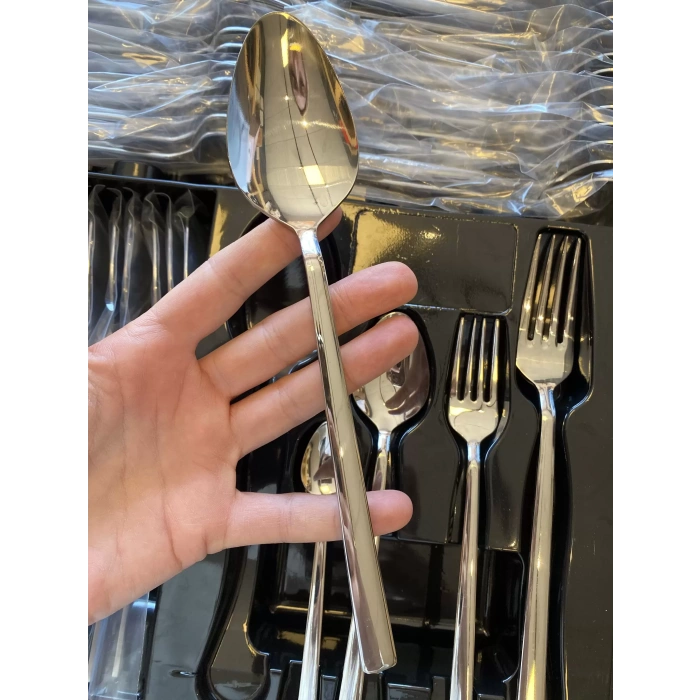 60 parça 12 kişilik kaşık çatal takımı