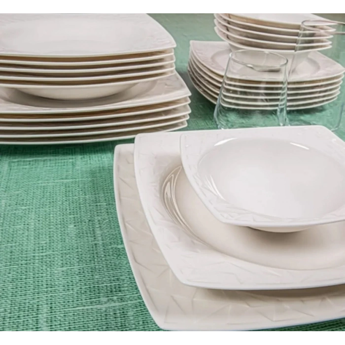 Güral 6 kişilik yemek takımı