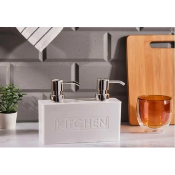 2 hazneli mika deterjanlık