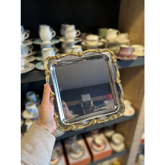 1 adet tek kişilik tepsi