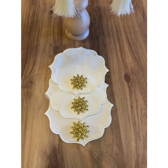 3 adet sunum peçetesi