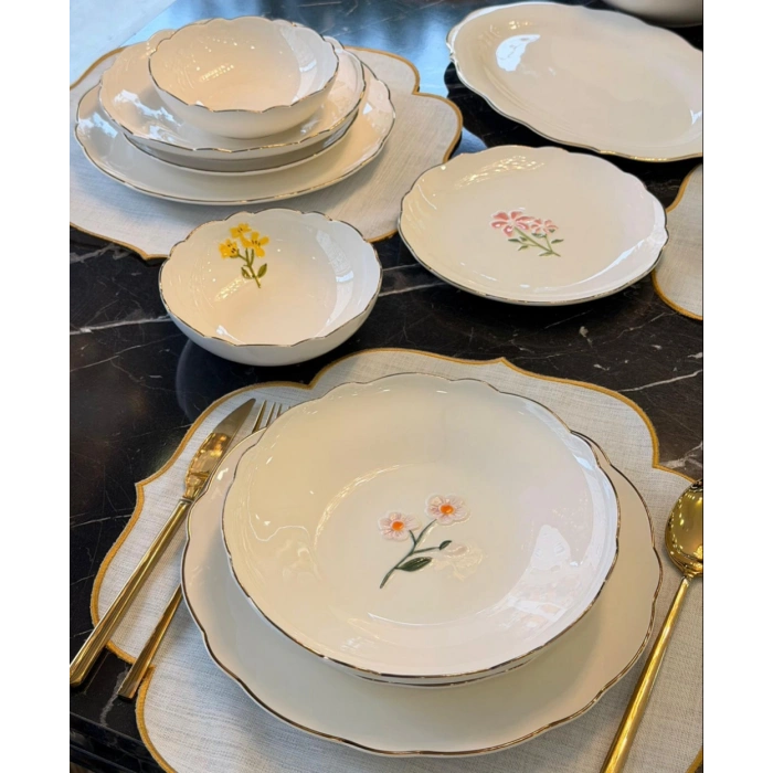 24 parça porselen yemek takımı
