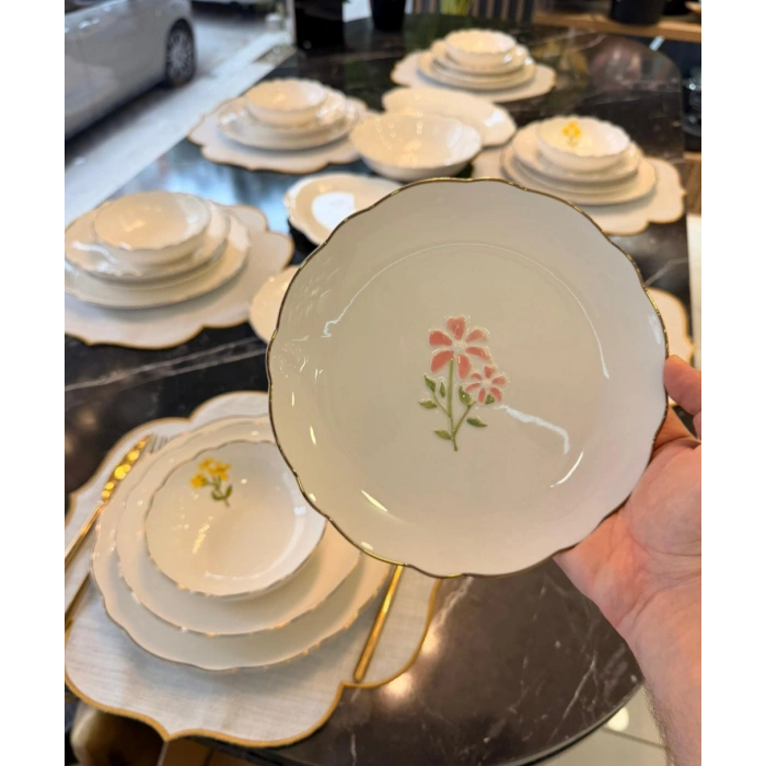 24 parça porselen yemek takımı