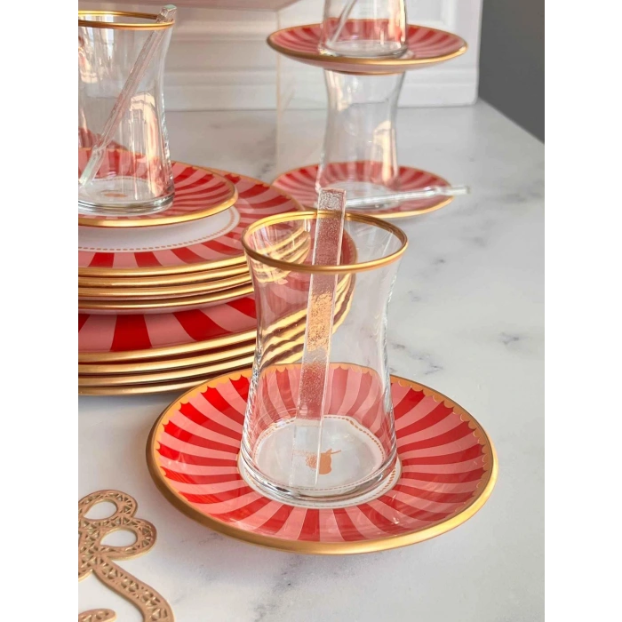 34 parça cam ikram seti