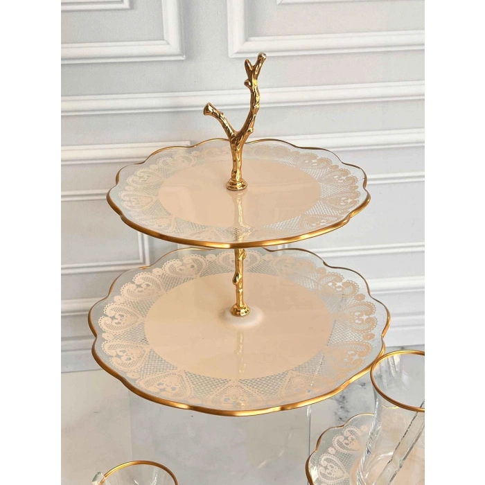 34 parça cam ikram seti