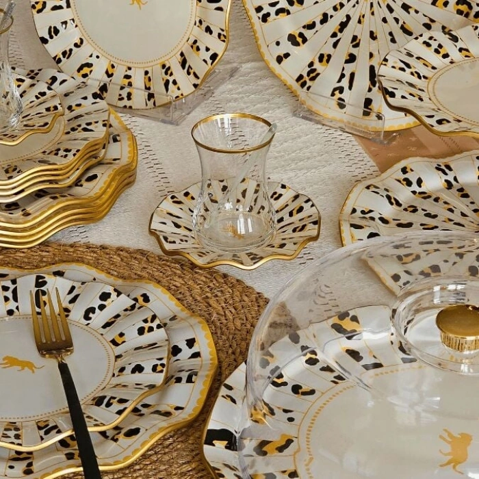 34 parça cam ikram seti