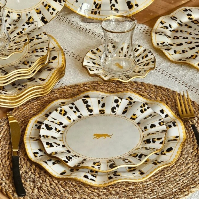 34 parça cam ikram seti