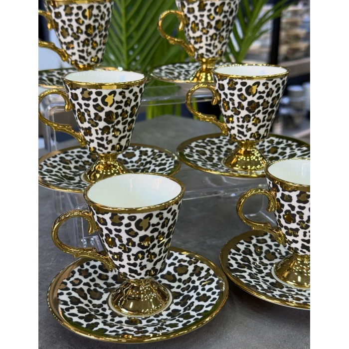 6 kişilik porselen fincan takımı