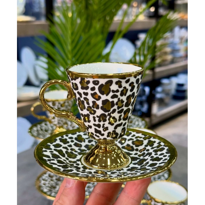 6 kişilik porselen fincan takımı