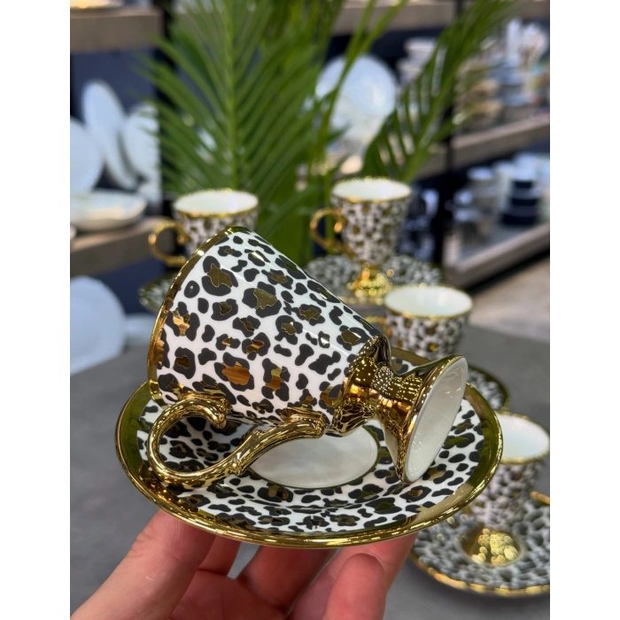 6 kişilik porselen fincan takımı